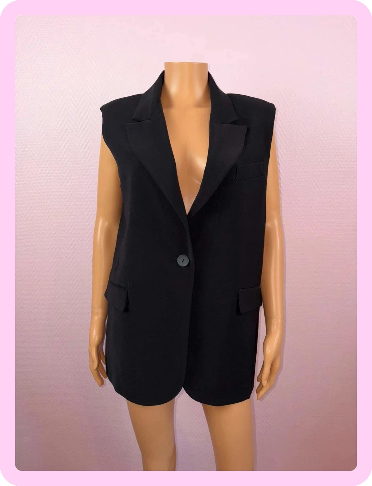 Blazer sem mangas feminino 38/40 – photo 2